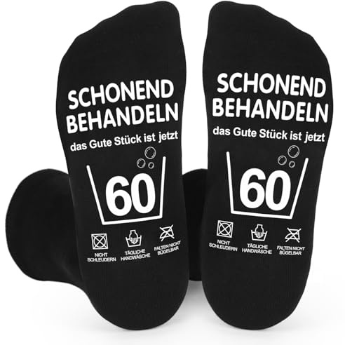 MorLuks 30/40/50/60/70 Geburtstagsgeschenk Socken Herren, Lustige Socken Herren, Geburtstag Geschenk Mann