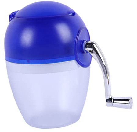 FUNNETOYU Broyeur Glace Manuel avec Poignée Broyeur Glace Portable Écologique pour Smoothies Slushies et Boissons Fraîches Couleurs Aléatoires Couleur Aléatoire Couleur Aléatoire