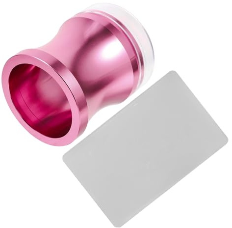 MOTHNUR Stampatore per Unghie in Silicone Trasparente Strumento Manicure Professionale Leggero e Durevole Accessorio per Nail Art e Stampaggio Francese Uso Casa e Salone Colore Casuale