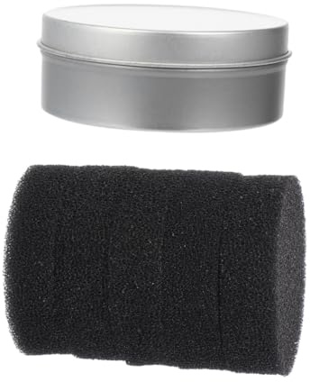 iplusmile Esponjas Limpiadoras de Brochas de Maquillaje Caja Compacta para Eliminar Residuos de Color y Polvo Reutilizable para Viajes y Uso Doméstico