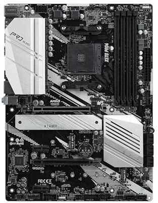 motherboard Fit For ASROCK X570 PRO4 AM4 Kit Motherboard For Ryzen 9/7/5 5950X 5800X3D 5600X CPU DDR4 HDMI M.2 Gaming Mainboard ATX