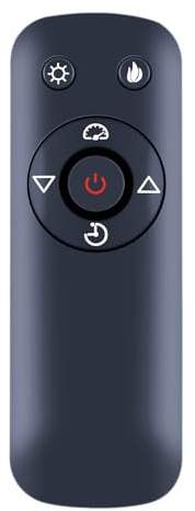 CLVIZCXOM SLELF02B-50/SLELF02B-60 Remote Control Fit for Silonn Heater | For Electric Fireplace