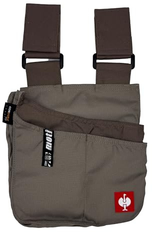 Engelbert Strauss Workertasche e.s.Motion – robuste Werkzeugtasche mit Fächern, Klettschlaufen & Gürtelbefestigung für Handwerk und Heimwerker