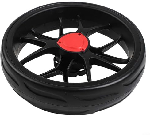 Ersatzrad für Golfwagen, 25,4 cm, EVA-Schaum-Reifen für Golftrolley mit 10 mm Achse, massives Schaumstoff-Ersatzteil, 255 mm Durchmesser, Blau
