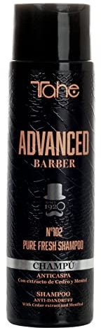 Tahe Advanced Barber Shampooing antipelliculaire pour homme N°102 Pure Fresh Shampoo, 300 ml
