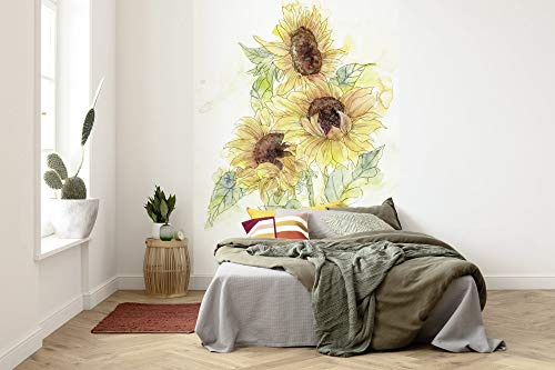 Komar X4-1008 Fotomural, Amarillo y Verde, Größe: 200 x 250 cm