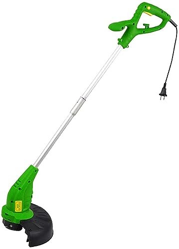 HYQHYX Tondeuse Manuelle Tondeuses à Gazon électriques domestiques et tondeuses à Gazon télescopiques légères réglage Multi-Angle Pliable Moteur Haute Puissance 500W