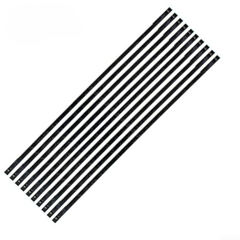 FACULX Pinned Scroll Saw Blades 150mm 24 TPI Wood Cutting Tools Power Tool Accessories For Woodworking 10 Pack Coping Saw Blades For Hard Soft Wood Plywood Plastic