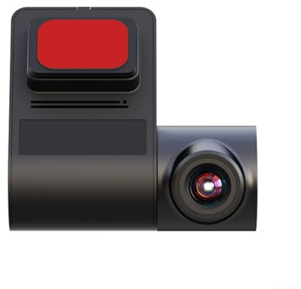 Registratore di guida per auto con telecamera nascosta HD, connessione WiFi per accesso video reale, alimentatore USB, funzione di registrazione in loop con obiettivo grandangolare