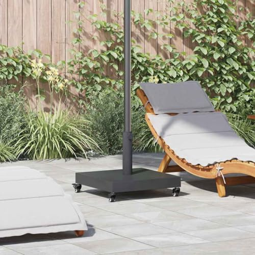 Générique Base de Parasol extérieur Gris foncé 45 x 45 x 31.5 cm,Maison & Jardin,Pelouses & Jardins,Vie en extérieur,Accessoires pour parasols & voiles d'ombrage,Gris,27.85 KG,42010009