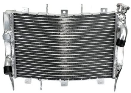 TARAZON Moto alluminio radiatori radiatore di raffreddamento per Kawasaki Ninja ZX6R ZX6RR 2003 2004