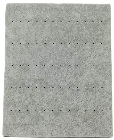 R&F srls Espositore Verticale Orecchini Grigio Velluto bigiottera portaorecchini