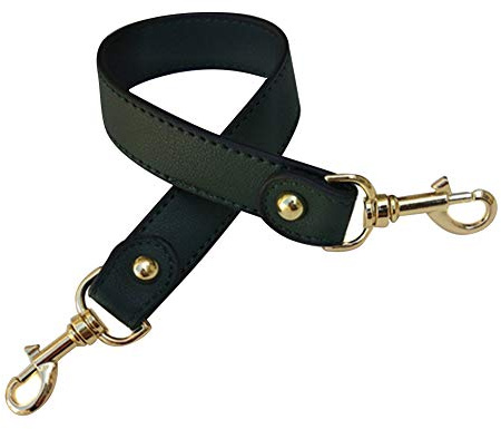 Asudaro Taschengriff, 43cm Pu-Leder Handtasche Griffe Damen Taschenhenkel Schulterriemen Riemen DIY Schultergurt Tragegriffe mit Karabinerhaken Ersatz Gürtel für Kleine Handtasche Taschenzubehör Grün