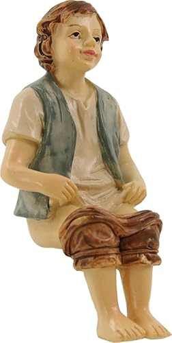 dekoprojekt Krippenfigur Klo-Sitzer mittel