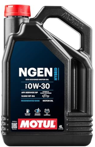 Motul - kylvätska frostskyddsmedel för hybridfordon ngen Hybrid 0w30 4l (4st)