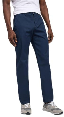 Lee Regular Chino-byxor för män, djup marin, 31W / 30L