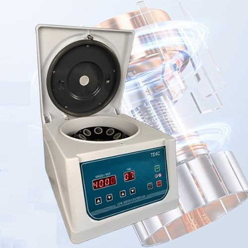 Lakenbroade Mini centrifugeuse, centrifugeuses de Bureau de Laboratoire 15 ML x 8, pour Pratique médicale Sang/sérum/Plasma/Graisse