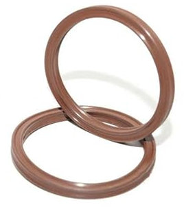 CS 2,62 mm, X Ring, bague d'étanchéité en caoutchouc fluoré, pour cylindres hydrauliques, pistons, pistons. ID 1.2-190.17mm-Marron-2.62mm-ID 14.7mm (5PCS)