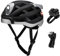 LOVIVER Smart Fahrradhelm Fahrradhelm LED Schlagfester Herren Damen Helm für Klettern Skateboard Biker, Schwarzgrau