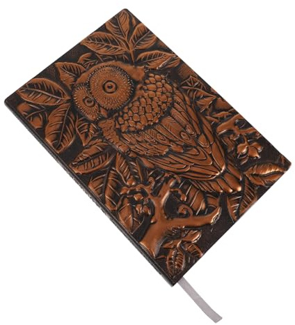 DIYEAH Bloc de Notas de Papel para Escribir Tapa Dura Álbum de Recortes Cubierta Retro para Diario Viajes Poesía Bocetos