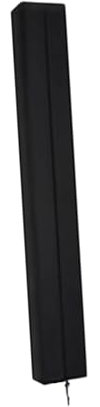Colcolo Außen Wäscheständer Abdeckung Rotary Wäscheleinen Abdeckung Outdoor Camping Regenschirm Abdeckung, 16x16x180cm Schwarz