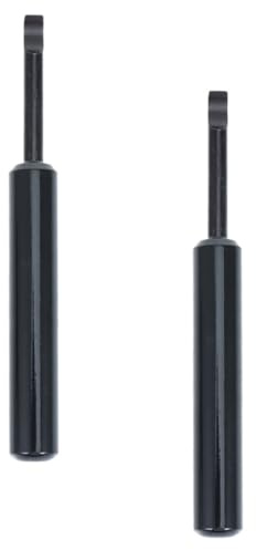 GALPADA Palancas Negras de Acero Inoxidable y Aleación de Aluminio Juego de 2 para Abrir Tapa Trasera de Reloj, Herramienta Práctica para Reparación Profesional de Relojes