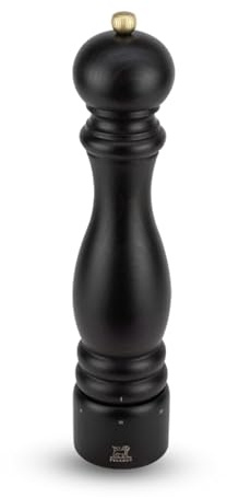 PEUGEOT - Salzmühle Paris u‘Select 30 cm - 6 voreingestellte Mahlgrade - Innovatives Zirlion-Mahlwerk für pulverfeines Salz - Aus PEFC-zertifiziertem Holz - Französisches Know-how - Schokoladenfarben