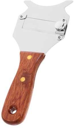 LAPYAPPE Trancheuse à Fromage Manuelle Acier Inoxydable Coupe-fromage Avec Manche Outil De Cuisine Pour Trancher Fromage Chocolat Et Truffes