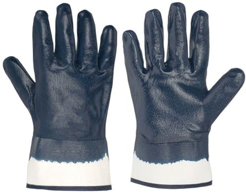 LUOHANUS 2 Pairs Blue Gloves Working Welding Supplies Repair Gauntlets