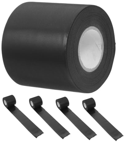 Gogogmee 5 Nastro Isolante per Condizionatori Ac Duct Tape Nero Resistente al per con Isolamento Efficiente e Flessibile per Uso Domestico e Commerciale