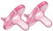 Philips AVENT SCF192 / 07 - Classic Dummy for Babies, Orthodontic, Silicone, Pink, 3 Months, Pack of 2