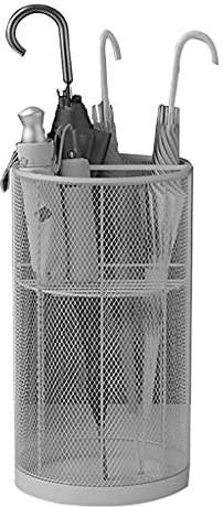 Paragüeros Soporte de Paraguas de Metal de pie, Cubo de Almacenamiento de Paraguas Largo y Corto, Bastidor de Almacenamiento de Paraguas for Pasillo de Entrada a Domicilio