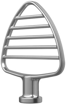KitchenAid FEINGEBÄCK-RÜHRER FÜR MITTELGROSSE KÜCHENMASCHINEN MIT KIPPBAREM MOTORKOPF – EDELSTAHL 5KSMPB5SS