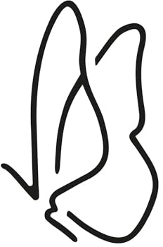 Inkster Tattoo - Schmetterling Tattoo Doppelpack | Temporäre Tattoos mit EU-Kosmetikzertifizierung - das Original | wasserfest + vegan | revolutionäres 2-Wochen-Tattoo | Klebetattoos + Fake Tattoos