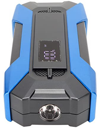 Tragbarer Autobatterie Starter, 1500A 12000mAh Auto Startstarter, Batterie Sprung Box mit LED Licht und Power Bank, Autobatterie Booster für Bis zu 7L Gas oder 5L Dieselmotor