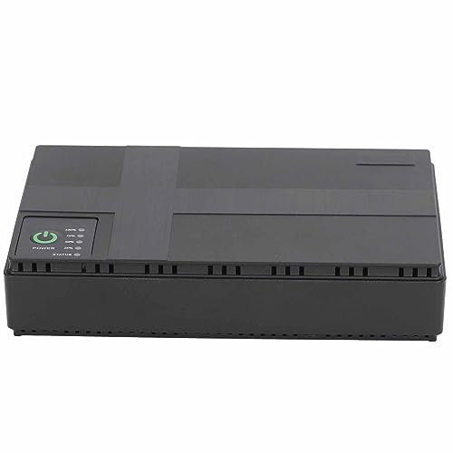 USV-Batterie-Backup, 10400 MAh Mini-Lithium-Ionen mit 5 V, 9 V, 12 V, 2 A POE, 15 V, 24 V, 1 A Ausgang, Unterbrechungsfreie USV-Stromversorgung für Router, Modem, LED-Licht,