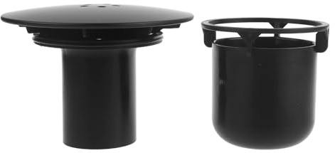 Copertura per scarico del bagno da pavimento per doccia universale, copertura per scarico della doccia, copertura per scarico dei rifiuti, copertura per scarico a pavimento, rotonda, in plastica
