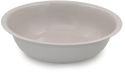 Blümelhuber Baignoire laquée - Grand bol à planter - Décoration de jardin d'extérieur - Mini étang - Décoration de balcon - Bassine d'étang - Décoration de jardin (gris)