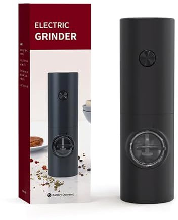 Moulin à poivre électrique sans fil avec contrôle de la grossièreté, moulin à poivre en acier inoxydable, gadget de cuisine