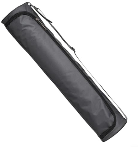 EXTRWORY Waterproof Full Zip Yoga Mat Bag, and Stylish, Gym and Sports Essential (Black)