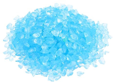 Zerodeko 2stücke Farbiger Glasstein-deko-Sand Für Mikro-landschaften Und Aquarien Pack Blau Aus Für Vasen Und Fischbecken