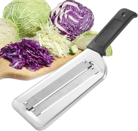 Krauthobel,Edelstahl Hobel Für | Küchenhelfer Mit Rutschfestem Design Für Kartoffeln Gurken Karotten Zwiebeln