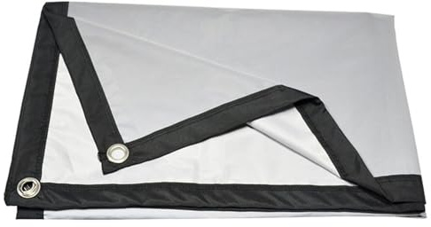 Tessuto per schermo di proiezione - Materiale superficiale anti-piega e anti-piega con sedici proporzioni, schermi per videoproiettore portatili Four K HD per immagini nitide | Sessantunocentotrenta p