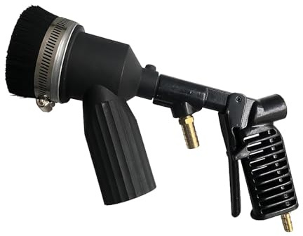 Kit de pistolet à sable portable, sableuse sous vide, buse en céramique, outil portable, retrait puissant, kit de pistolet de sablage portatif pour l'industrie électronique, matériel