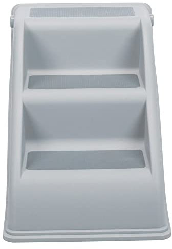 Trixie 39475 Escalera, Plástico, 34 × 39 × 54 cm, Gris Claro (Versión Italiana)