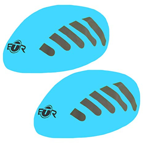 BTR Waterproof Bicycle Helmet Covers x 2. Blue