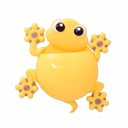 DOITOOL Zahnbürstenhalter Saugnapf Cartoon Für Junge Mädchen Wandmontage Badezimmer Platz Für Zahnbürste Zahnpasta Zahnbürstenhalter Wandsauger