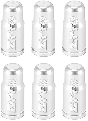 X AUTOHAUX 6pcs Tire Valve Caps Dust Covers for Bicycle Road Bike MTB