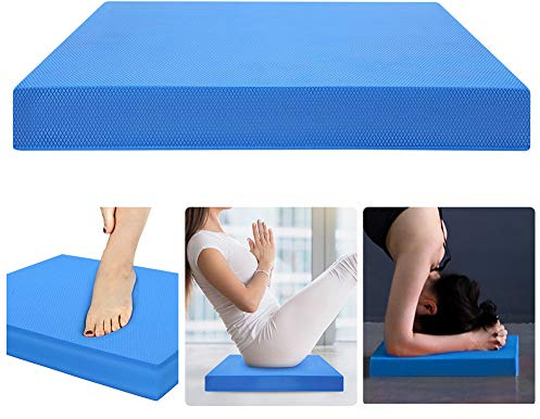 Balance Pad, Balance Kissen Yoga Foam kissen Gleichgewichtkissen Balancekissen Trainingsmatte Zur Steigerung von Balance Koordination Gleichgewicht & Kräftigung der Muskulatur (S
