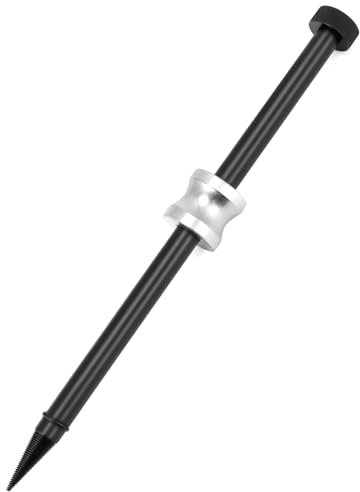 QWORK® Extracteur de Joint d'Injecteur, Acier au Carbone, Universel pour Voiture - Noir, 4.5 mm -13.2 mm